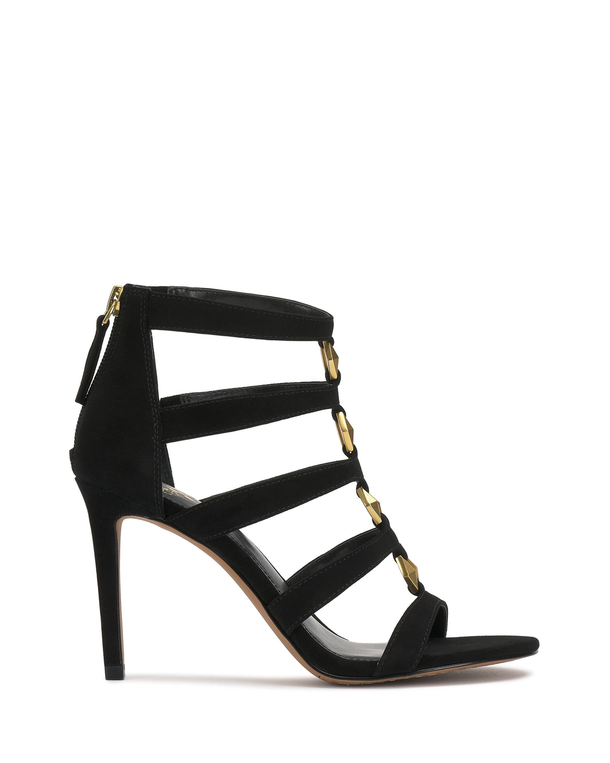 Vince Duke sandals black suede almost new Glyn Leather Sandal in Vince Products Women | Vince main image 4