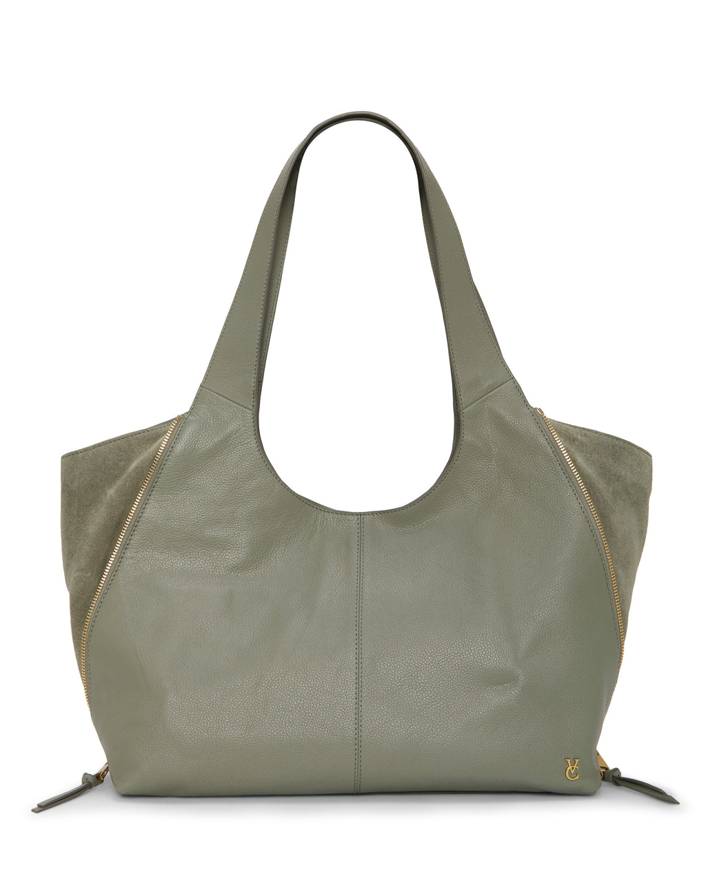 Vince Camuto Olive Leather Backpack s-l400.jpg main image 3