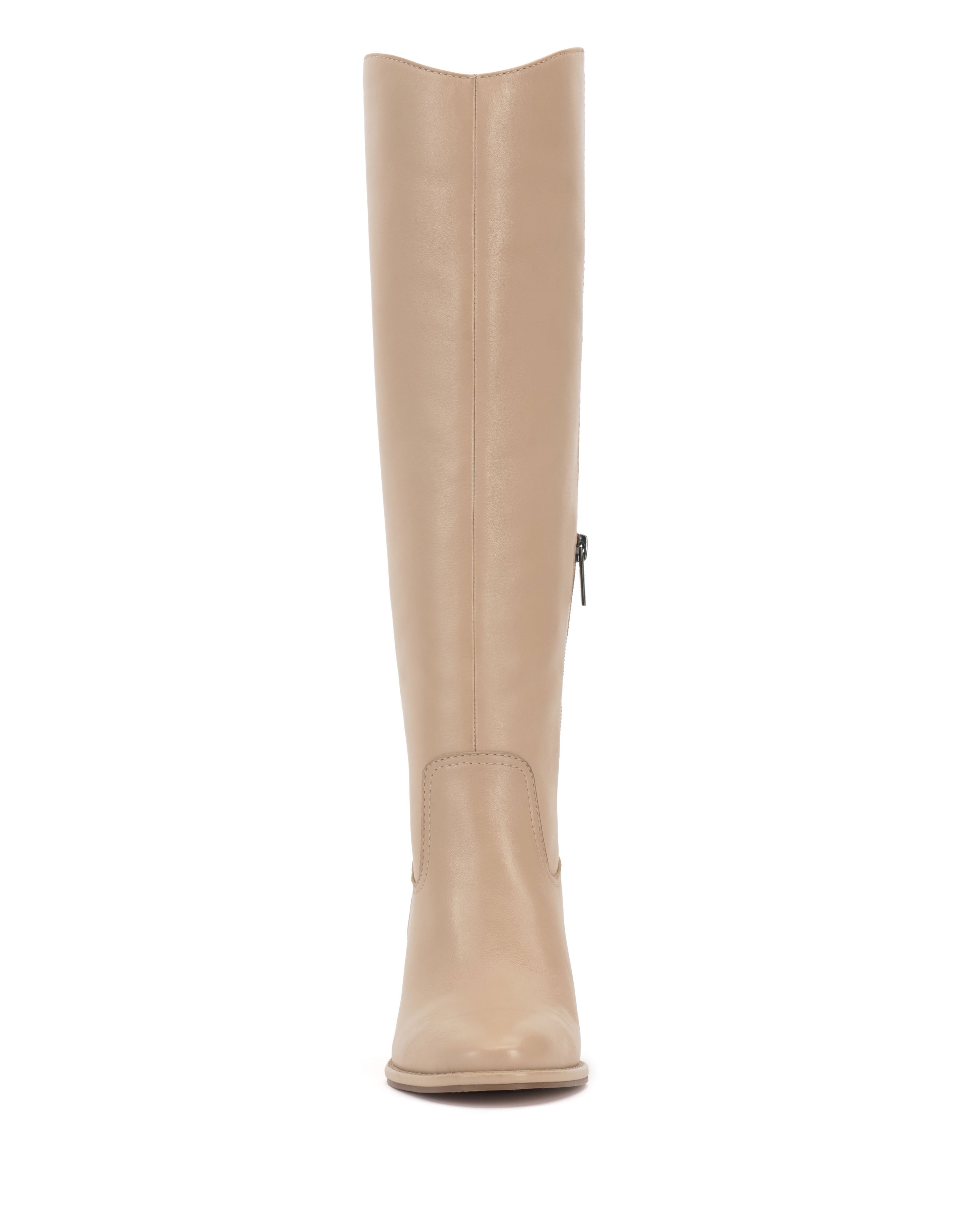 Vince camuto beige boots discount
