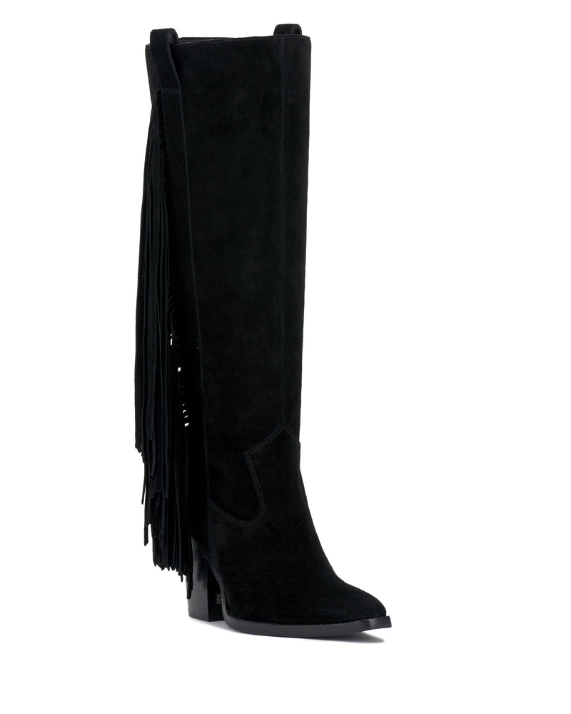 Pelia Fringe Wide Calf Knee High Boot - Vince Camuto