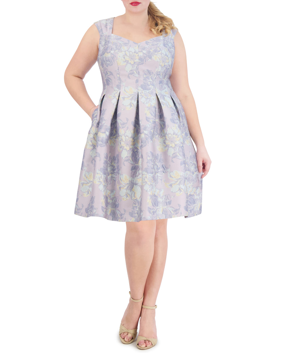 Vince camuto lavender dress discount