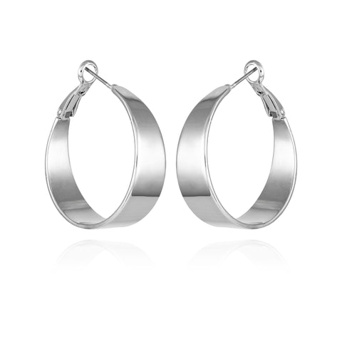 Band Thick Hoop Earrings - Vince Camuto