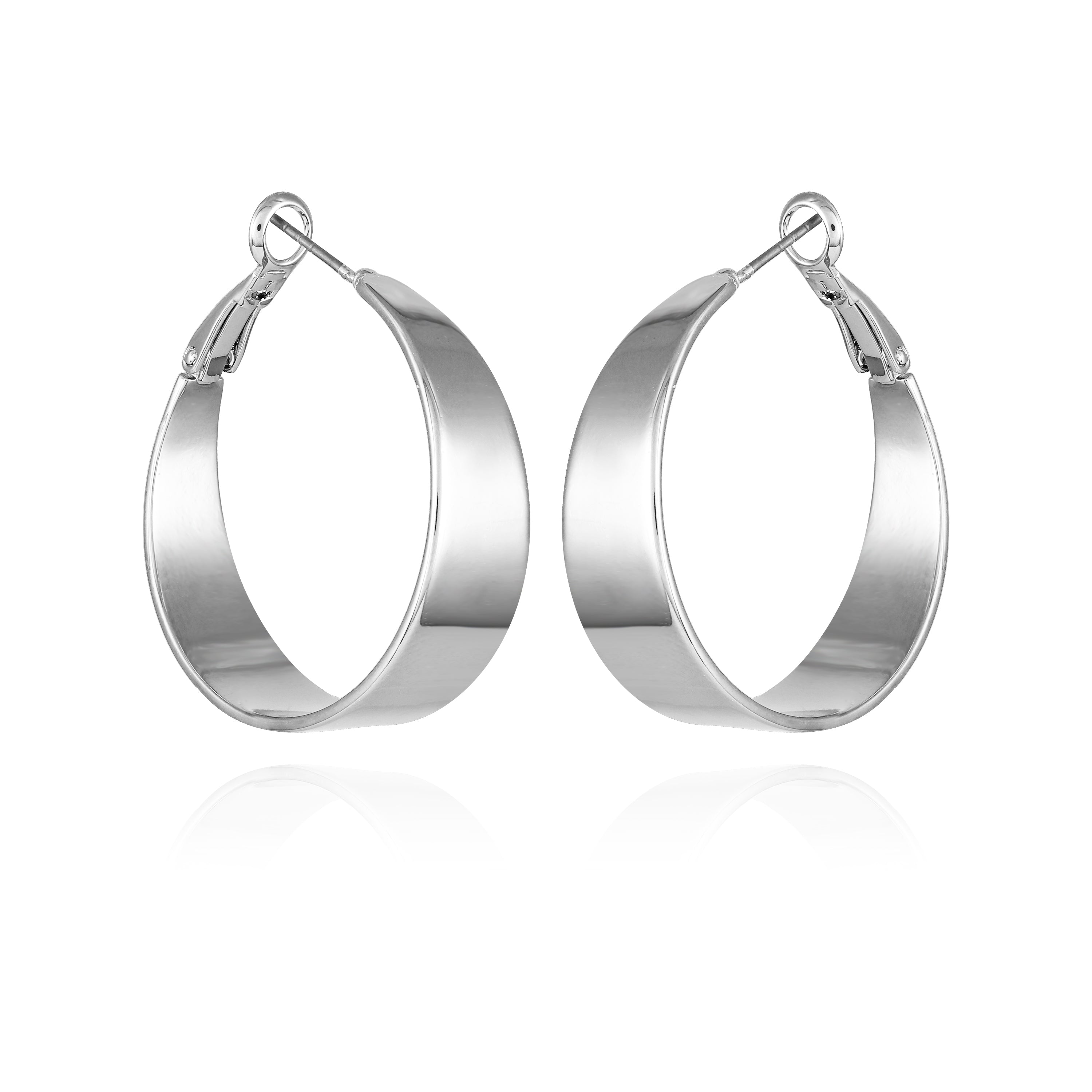 Band Thick Hoop Earrings - Vince Camuto