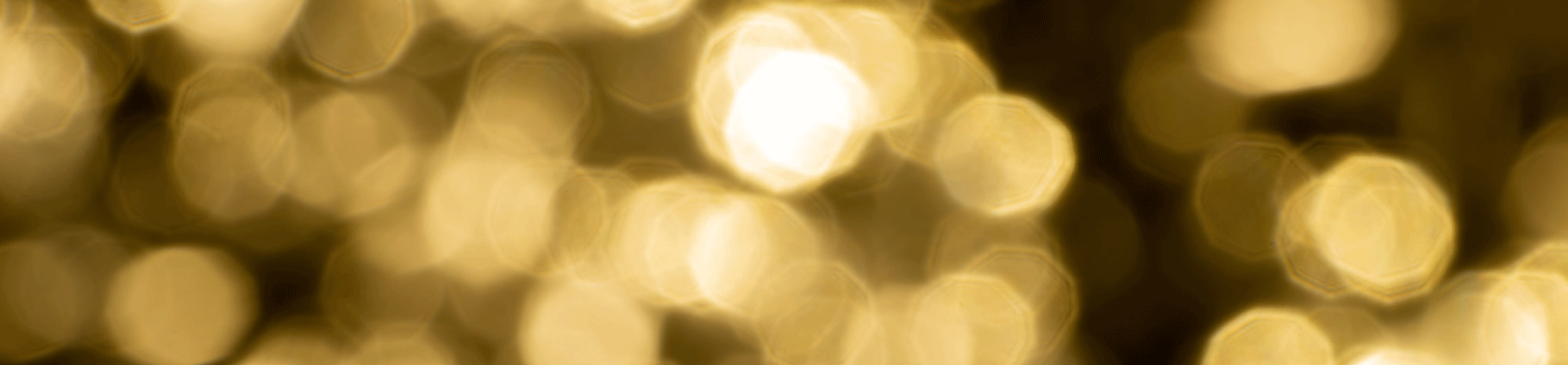 Gif of shimmering gold lights