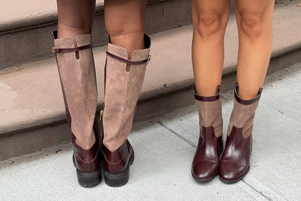 2  two tones boots