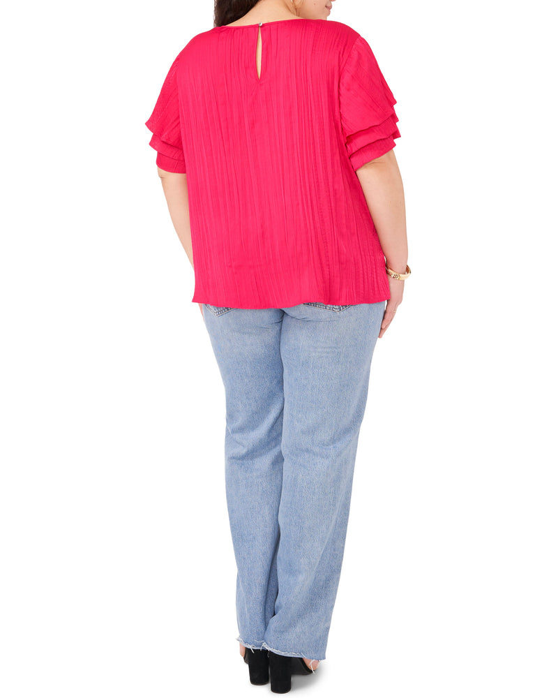 Pleated Blouse - Vince Camuto