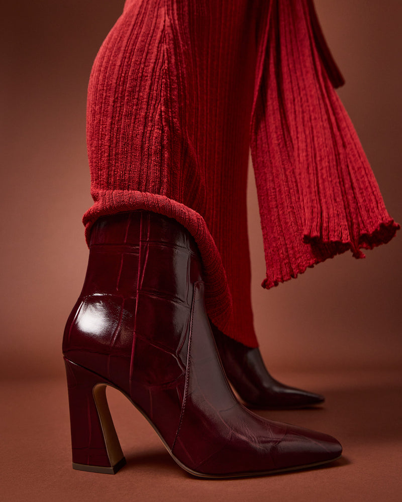 Bayla Bootie - Plum - Vince Camuto
