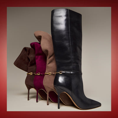 Mirtha Knee High Boot in all 4 colorways