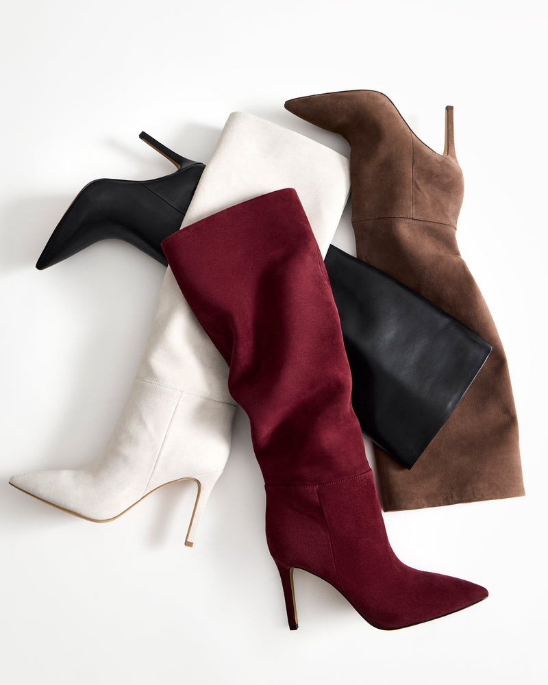 Kashleigh Extra Wide Calf Knee High Boot - Toasted Taupe - Vince Camuto