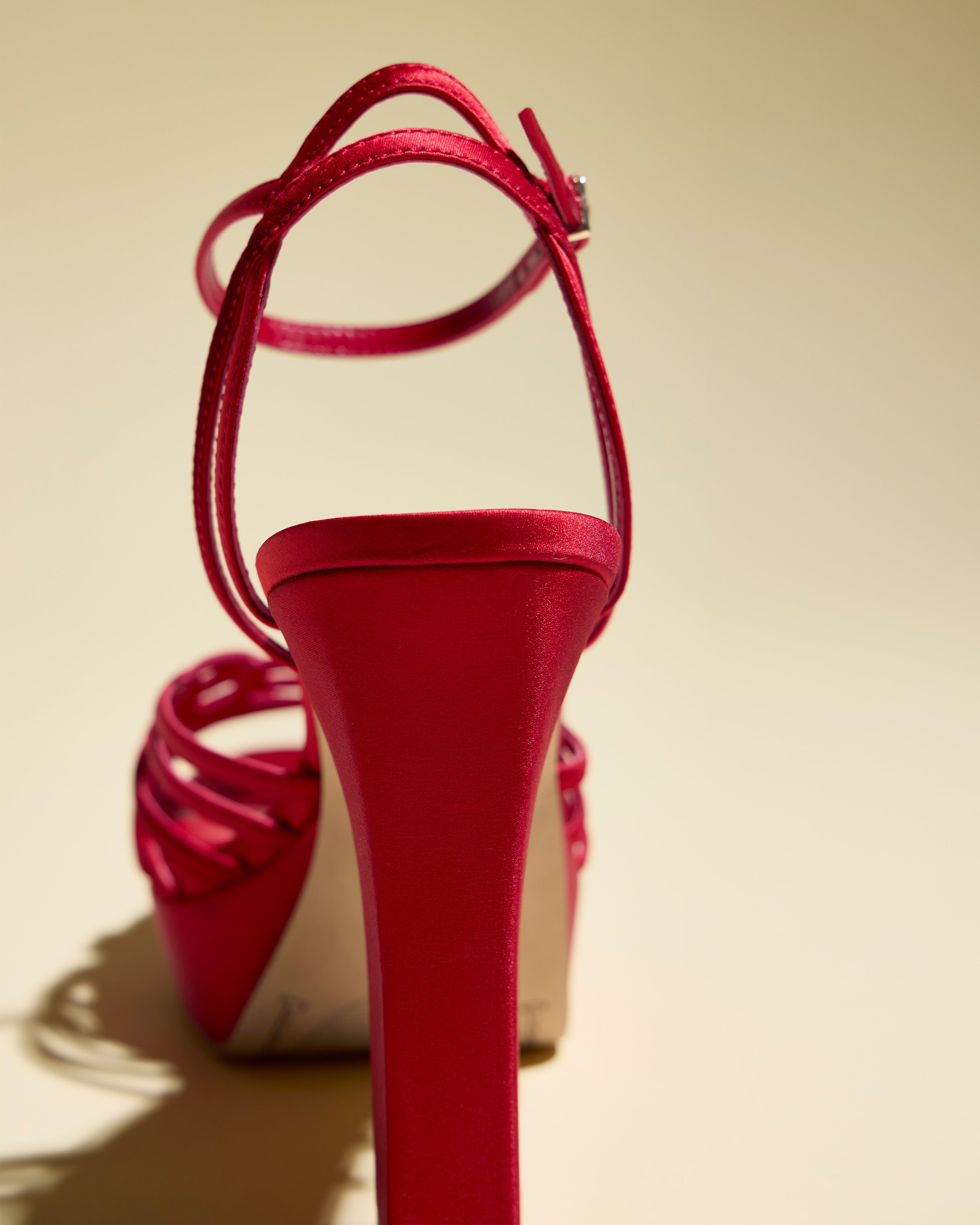 Samlee Strappy Platform Sandal - Flame - Vince Camuto