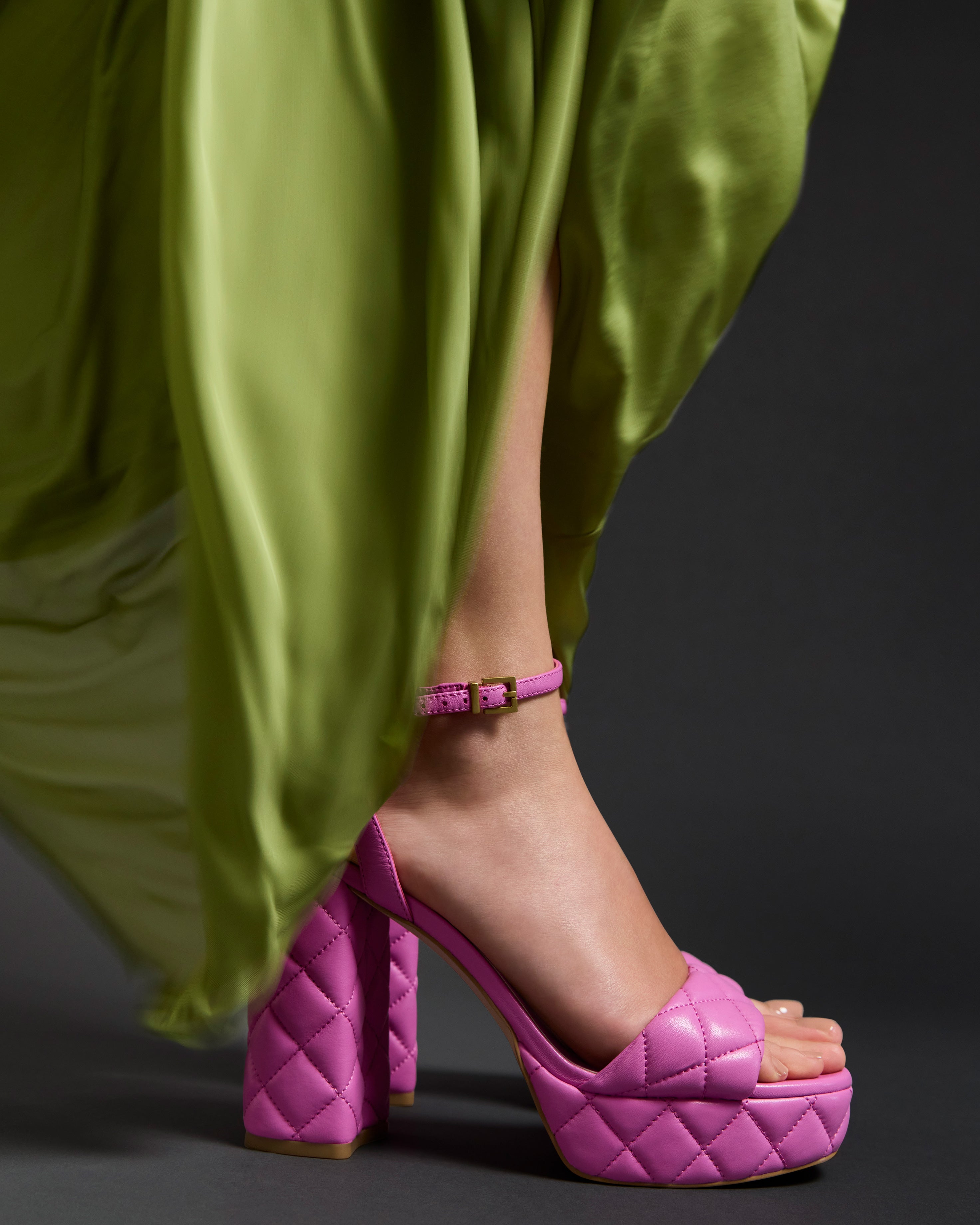 Pendry Quilted Platform Sandal