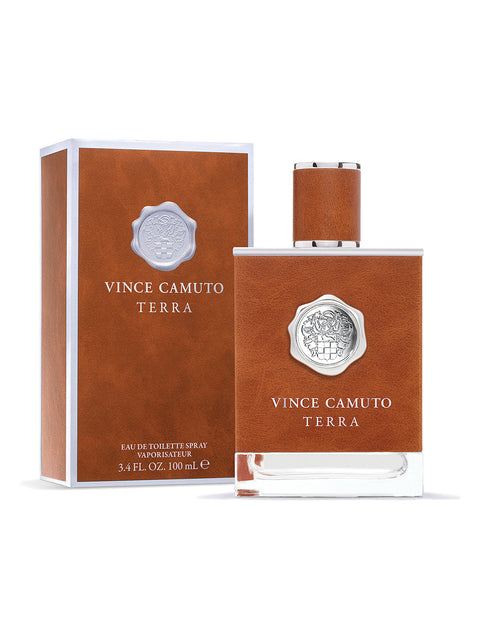 Men's Terra 3.4 oz Eau de Toilette Spray - 3.4 oz - Vince Camuto