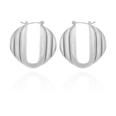 Stacked Link Hoop Earrings - Vince Camuto