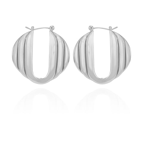 Stacked Link Hoop Earrings - Vince Camuto