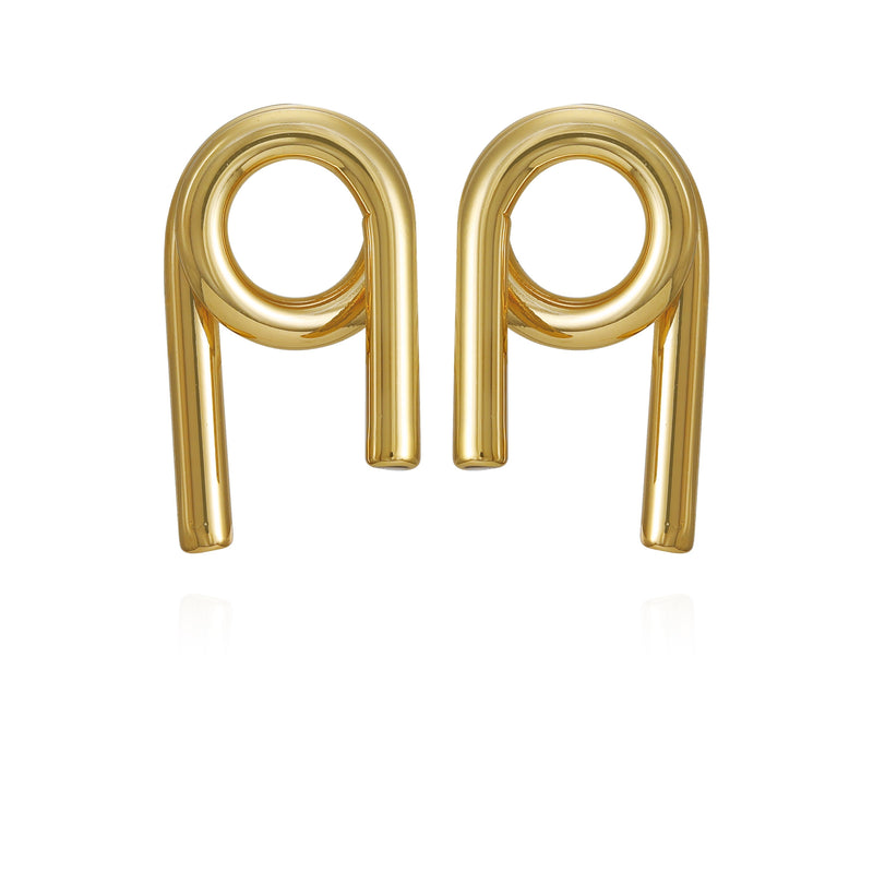 Goldtone Short Twisted Drop Earrings - Gold Tone - Vince Camuto