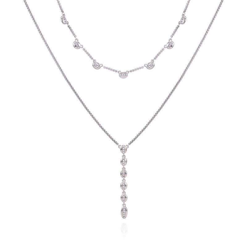 Crystal Layered Necklace - Vince Camuto