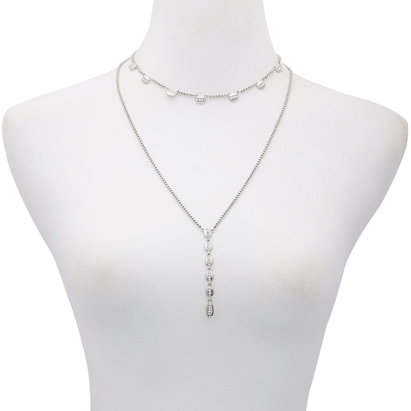 Crystal Layered Necklace - Vince Camuto