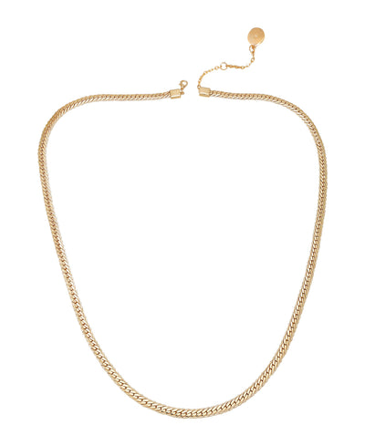 Goldtone Fancy Curb Necklace - Gold Tone - Vince Camuto