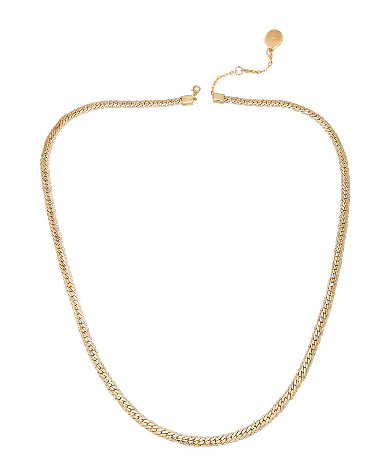 Goldtone Fancy Curb Necklace - Gold Tone - Vince Camuto