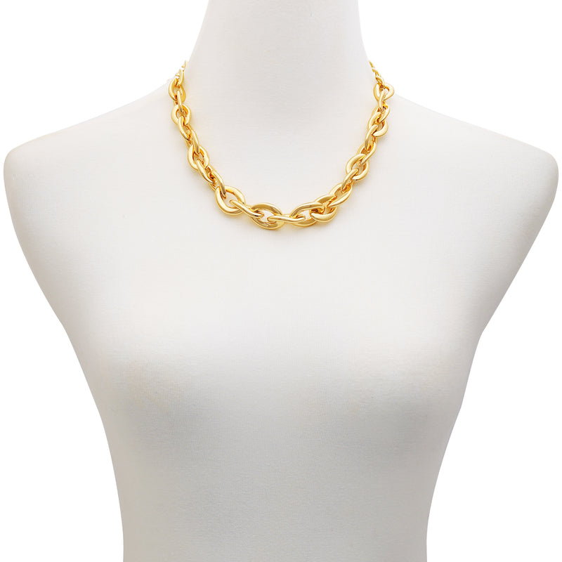 Goldtone Chunky Link Chain Necklace - Vince Camuto