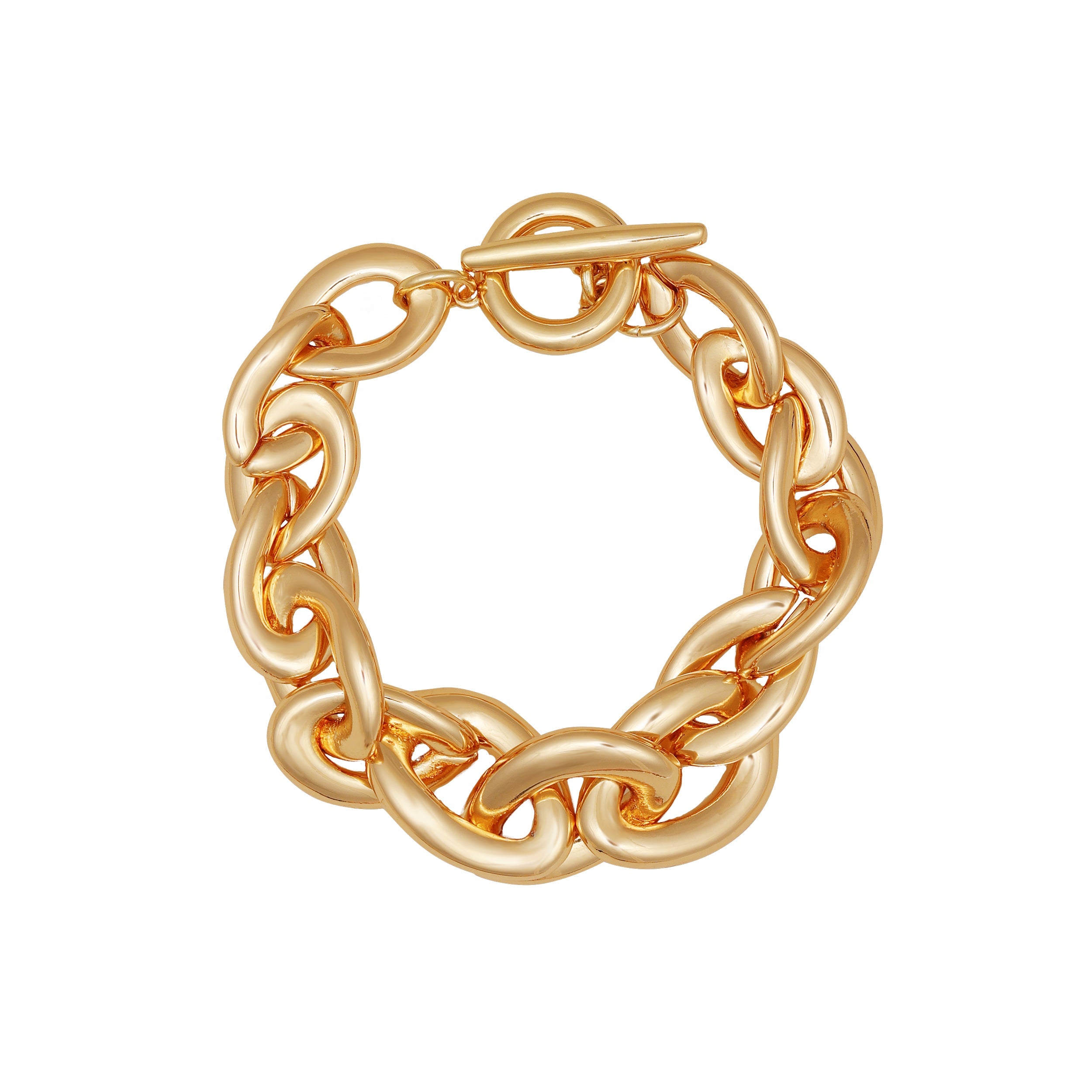Goldtone Link Toggle Bracelet - Gold Tone - Vince Camuto
