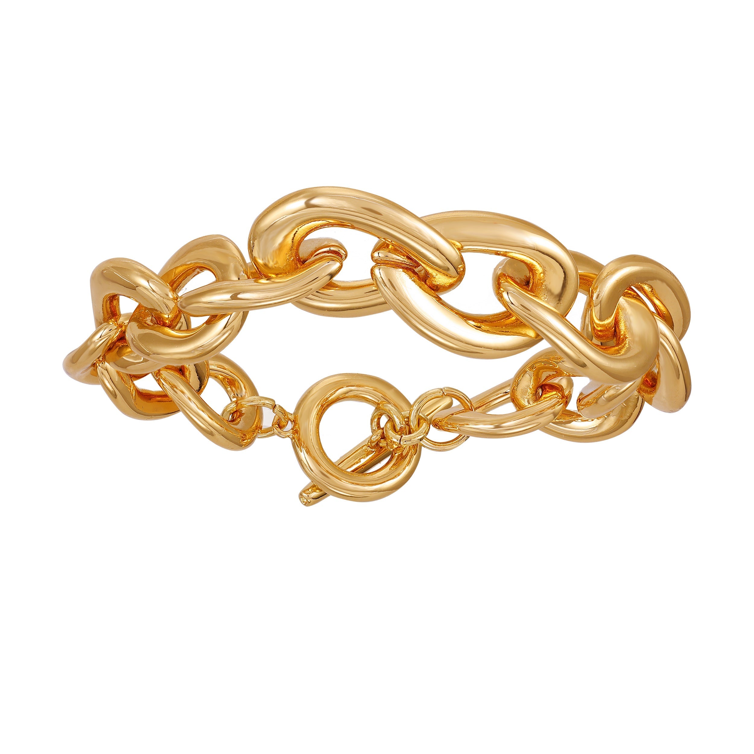 Goldtone Link Toggle Bracelet - Vince Camuto