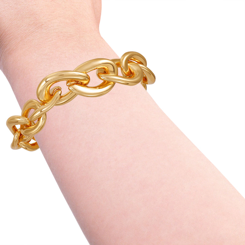 Goldtone Link Toggle Bracelet - Vince Camuto