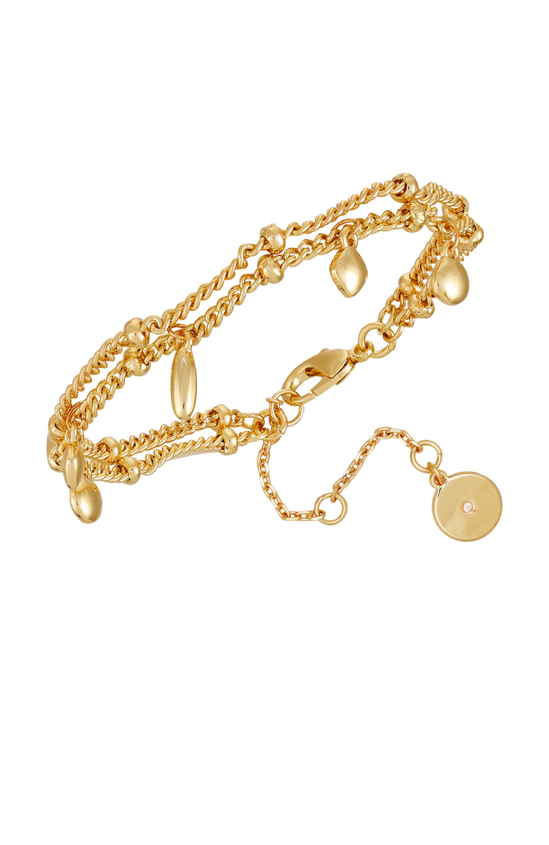 Goldtone Multi Charm Bracelet - Gold Tone - Vince Camuto