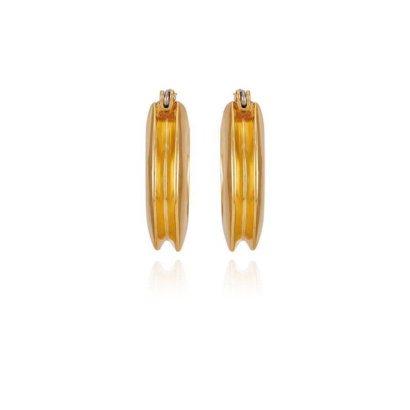 Goldtone Hoop Earrings - Vince Camuto