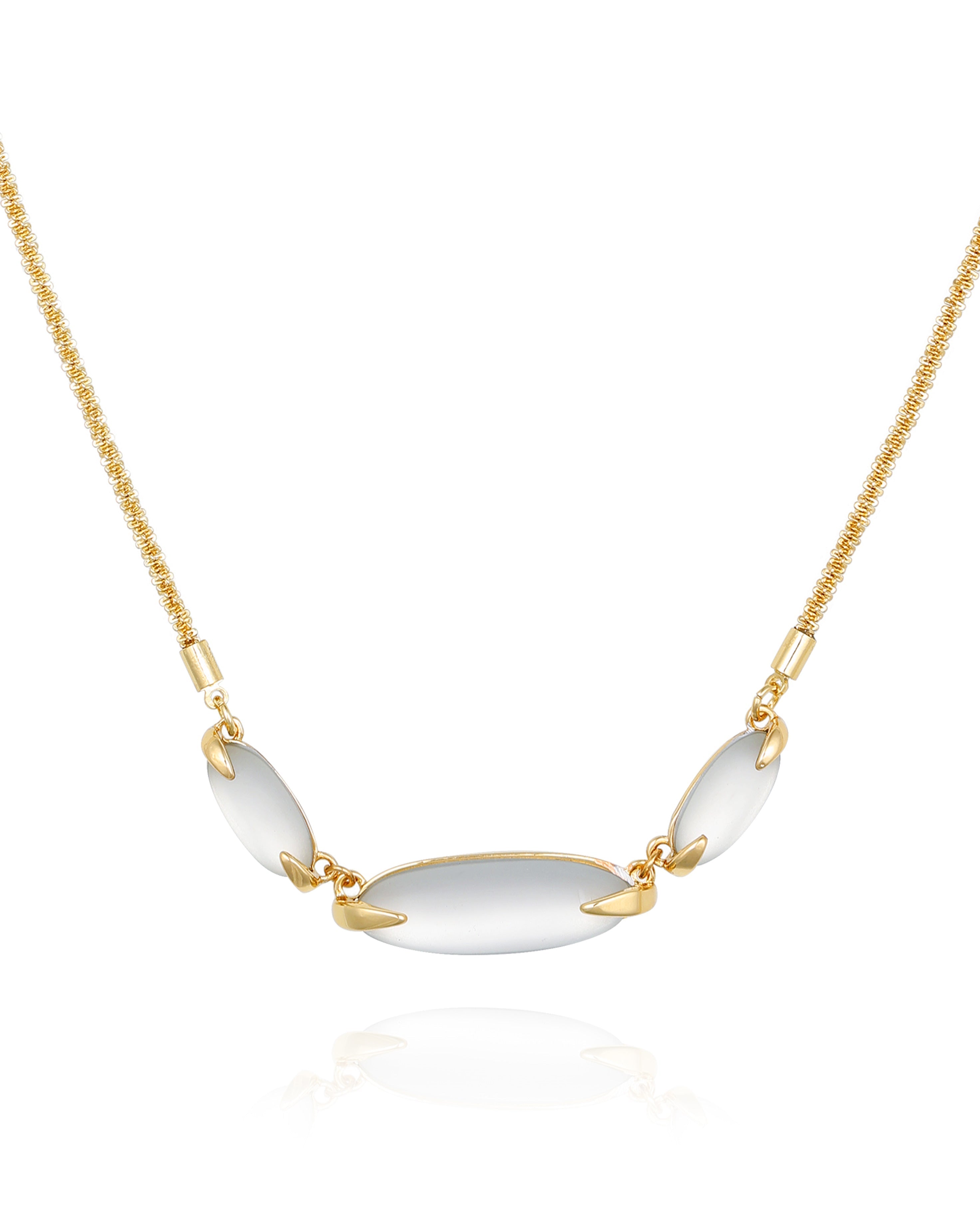 Goldtone Stone Collar Necklace - Vince Camuto