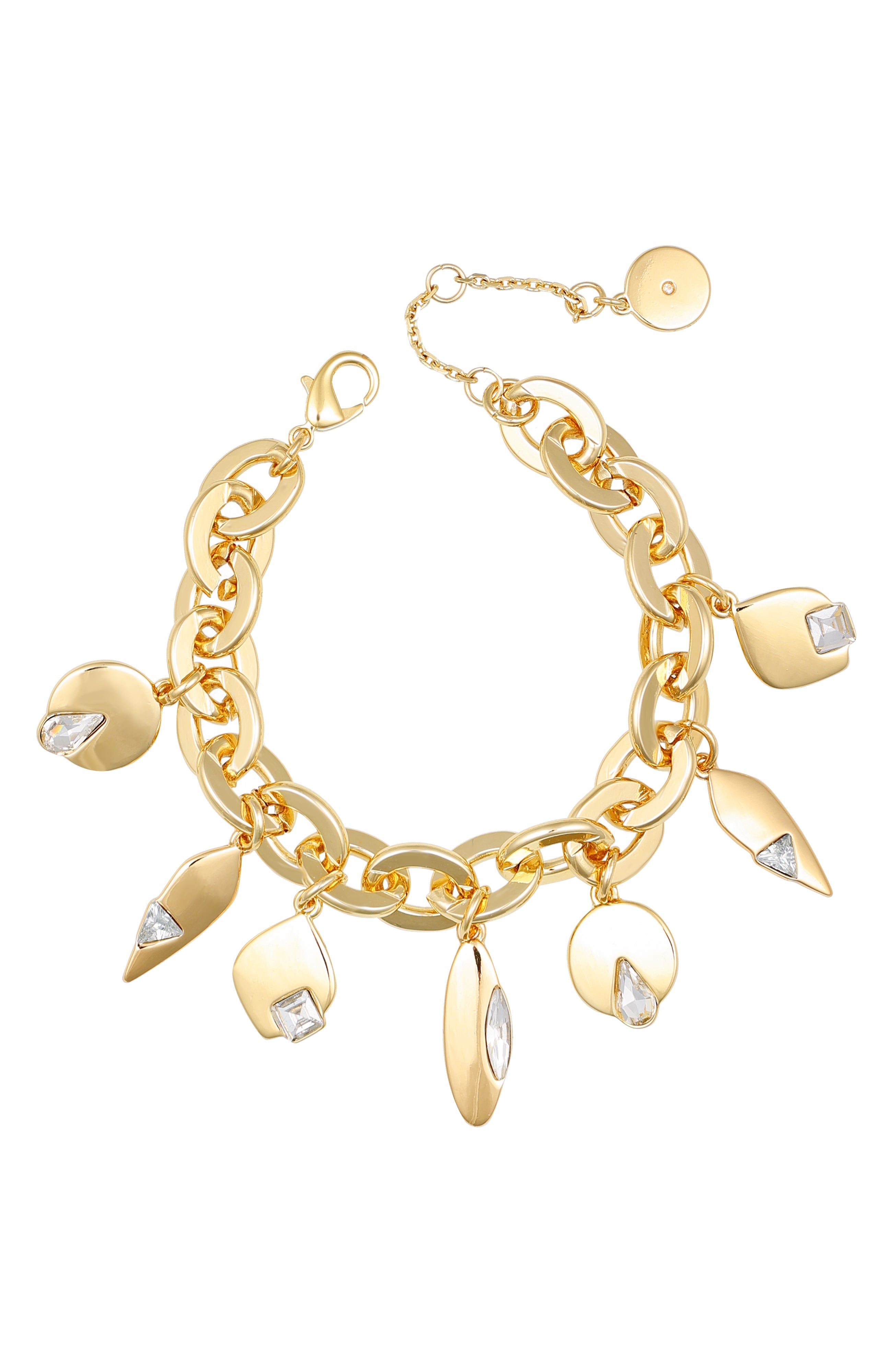 Goldtone Charm Bracelet - Vince Camuto