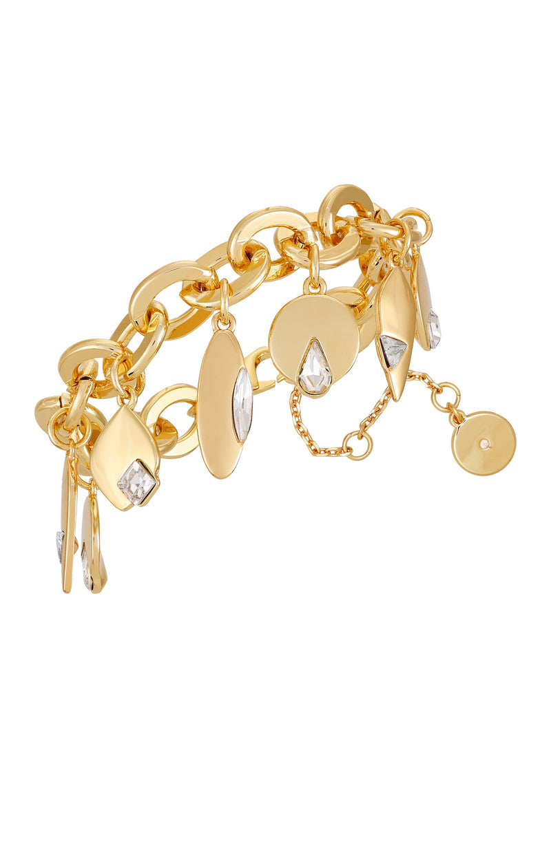 Goldtone Charm Bracelet - Gold Tone - Vince Camuto