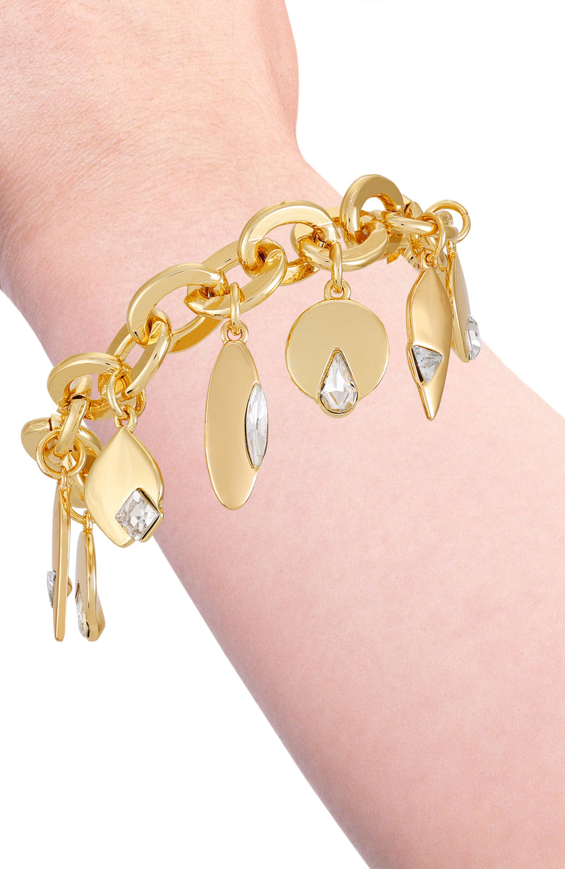 Goldtone Charm Bracelet - Gold Tone - Vince Camuto