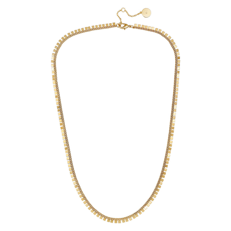 Geometric Chain Necklace - Gold Tone - Vince Camuto