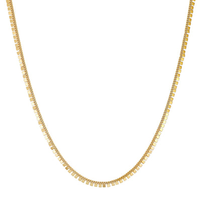 Geometric Chain Necklace - Gold Tone - Vince Camuto