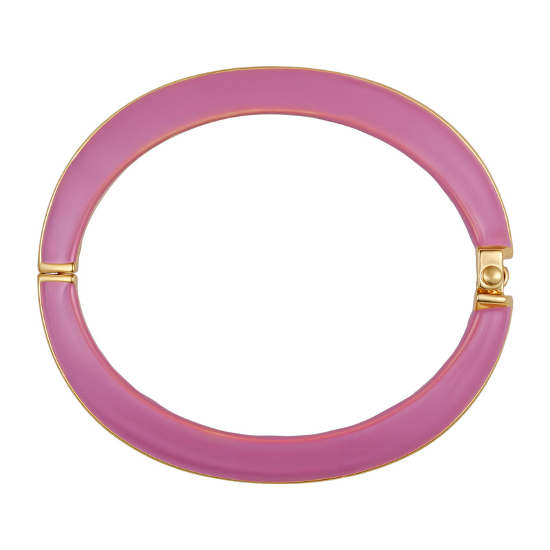Pink Hinged Cuff Bracelet - Gold Tone - Vince Camuto