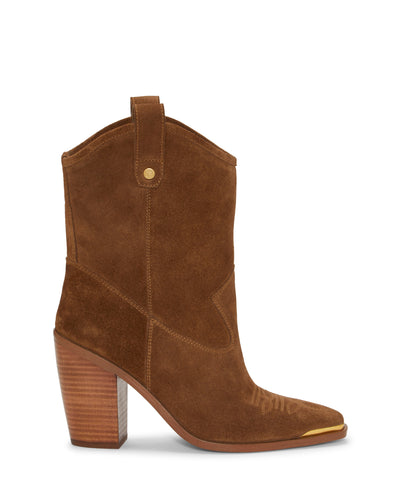 Abel Toe Cap Western Bootie - Vince Camuto