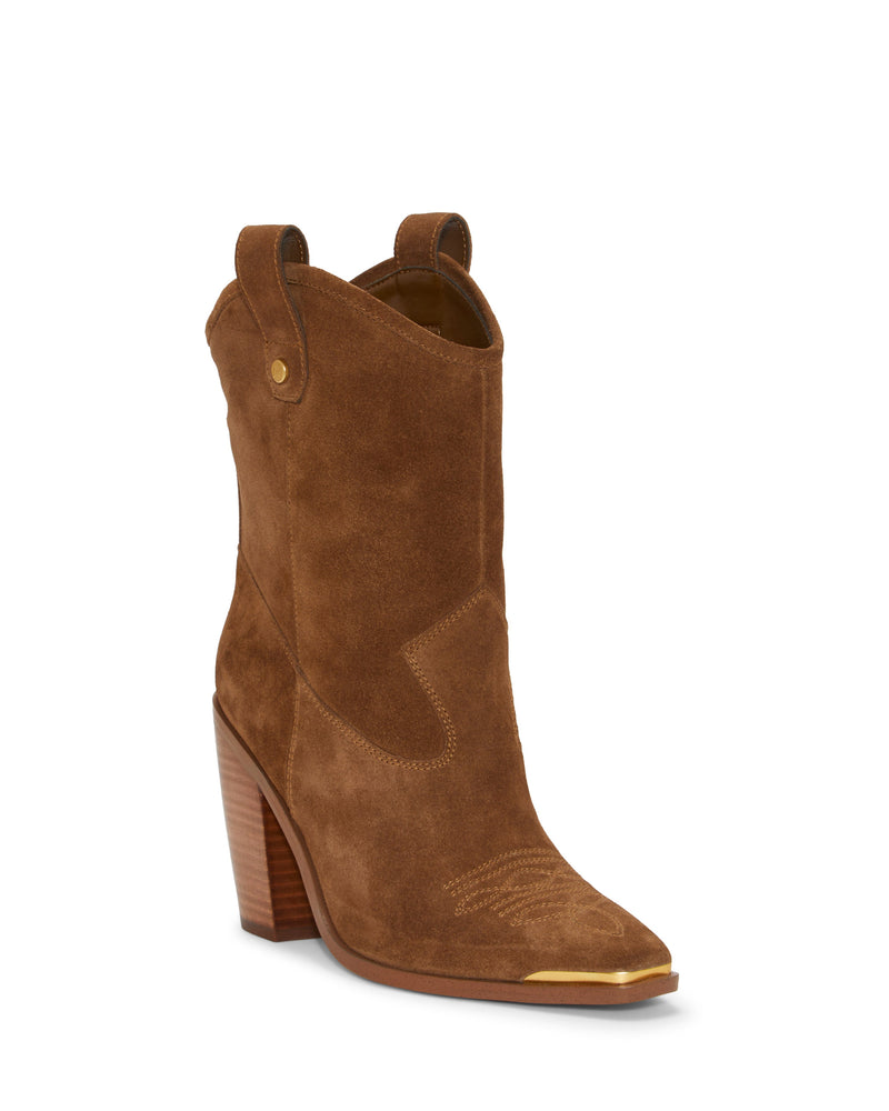 Abel Toe Cap Western Bootie - Vince Camuto