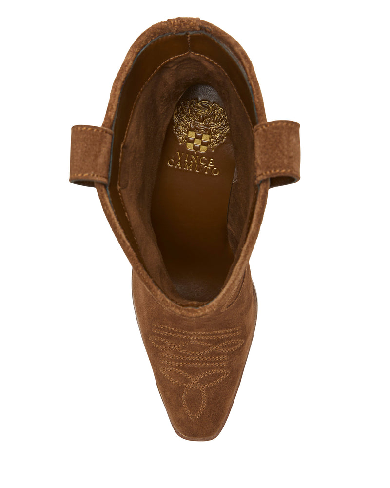 Abel Toe Cap Western Bootie - Vince Camuto