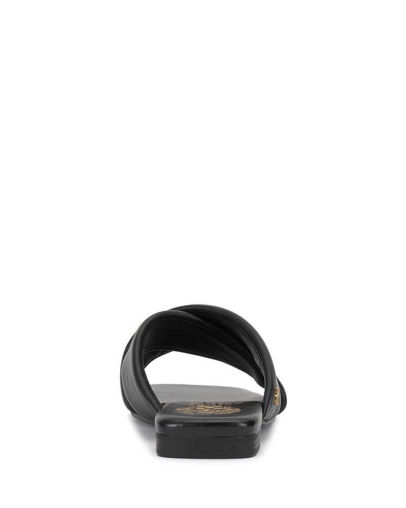 Adisey Cross-Band Sandal - Black - Vince Camuto