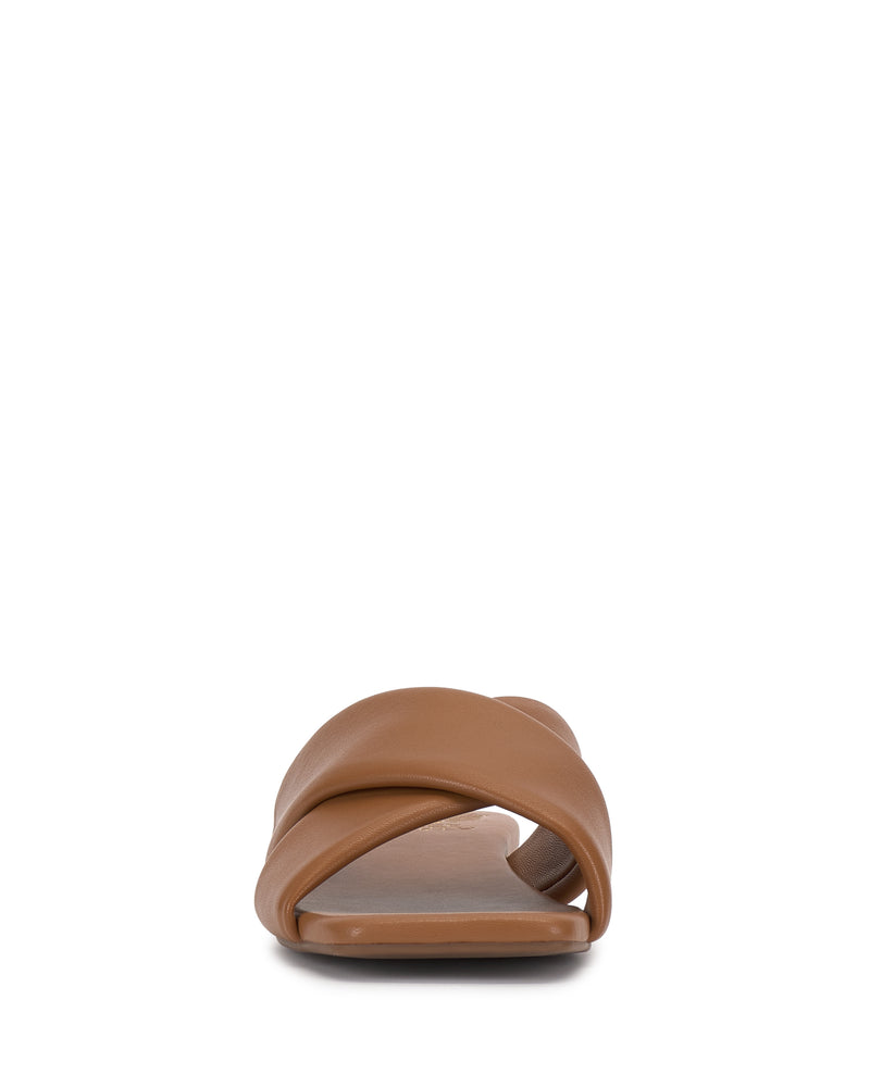 Adisey Cross-Band Sandal - Golden Walnut - Vince Camuto