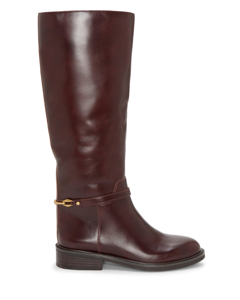 Adria Knee High Boot - Rich Mahogany - Vince Camuto
