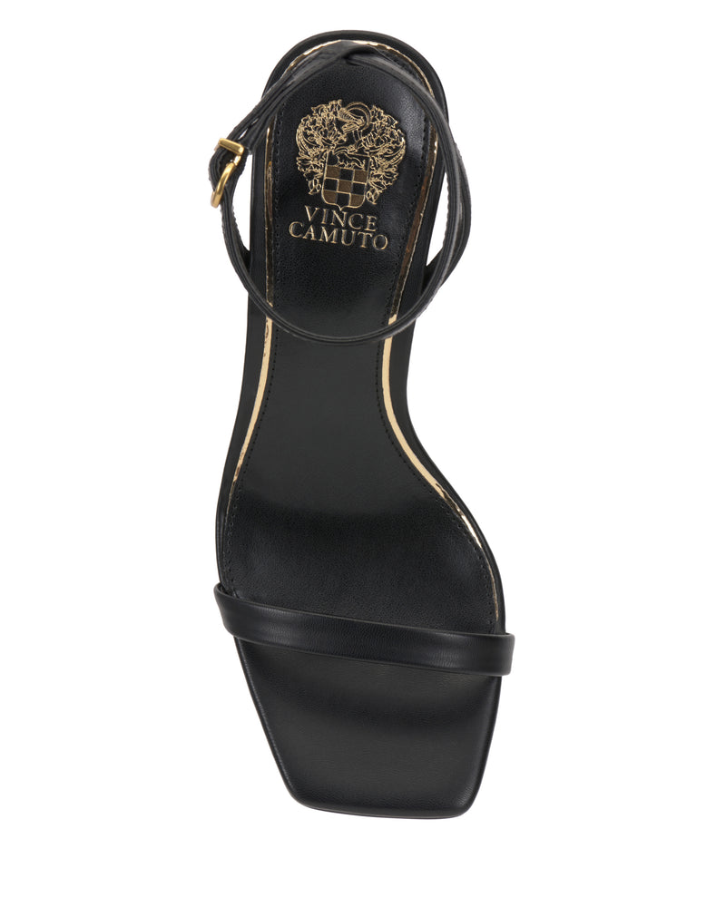 Ambee Wedge Sandal - Black - Vince Camuto