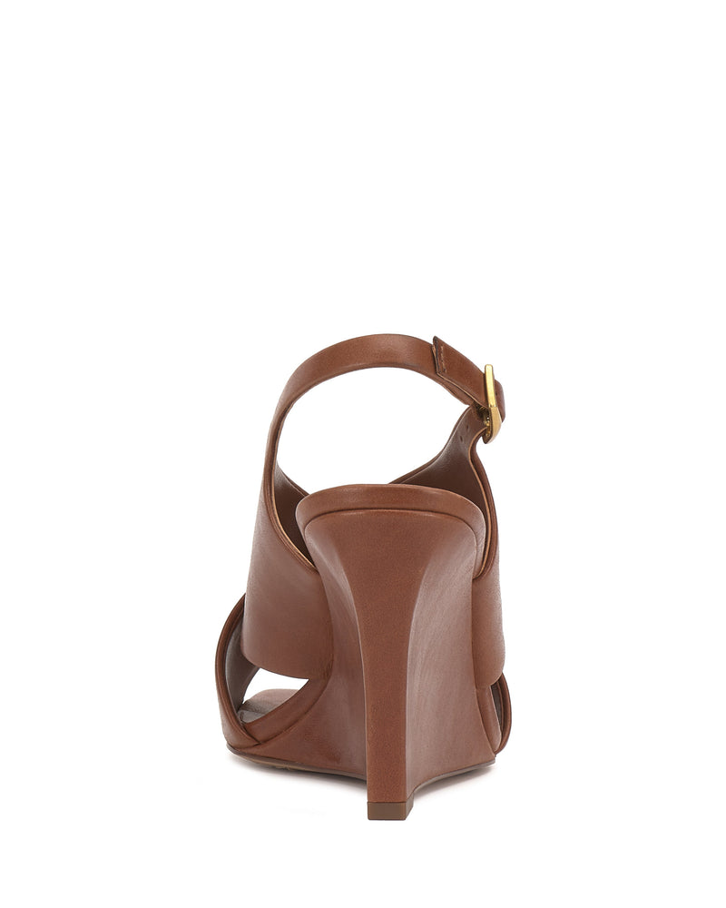 Ameira Wedge Sandal - Brandy - Vince Camuto