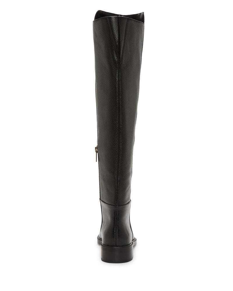 Amiyah Extra Wide Calf Over the Knee Riding Boot - Black - Vince Camuto