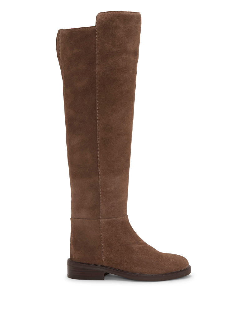 Amiyah Extra Wide Calf Over the Knee Riding Boot - Toasted Taupe - Vince Camuto