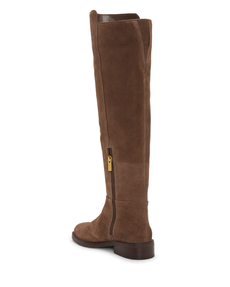 Amiyah Extra Wide Calf Over the Knee Riding Boot - Toasted Taupe - Vince Camuto