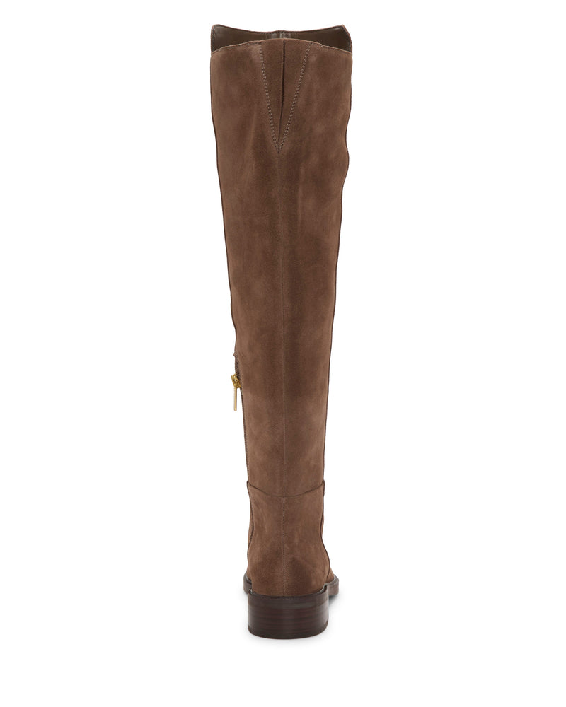 Amiyah Extra Wide Calf Over the Knee Riding Boot - Toasted Taupe - Vince Camuto