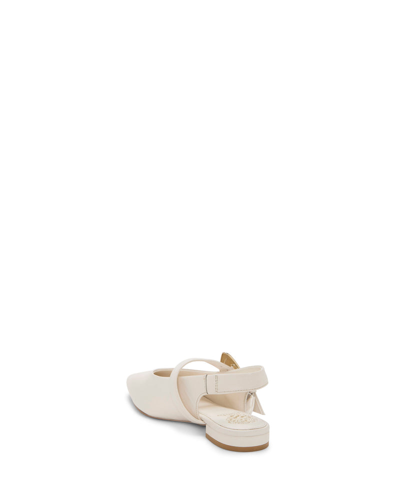 Amoret Buckle Slingback Mule - Coconut Cream - Vince Camuto
