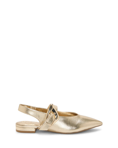 Amoret Buckle Slingback Mule - Egyptian Gold - Vince Camuto